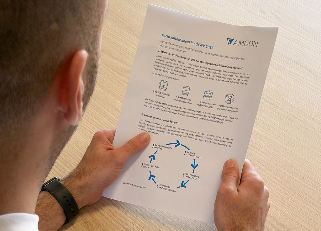 Whitepaper zum Thema "Fachkräftemangel im ÖPNV 2026"