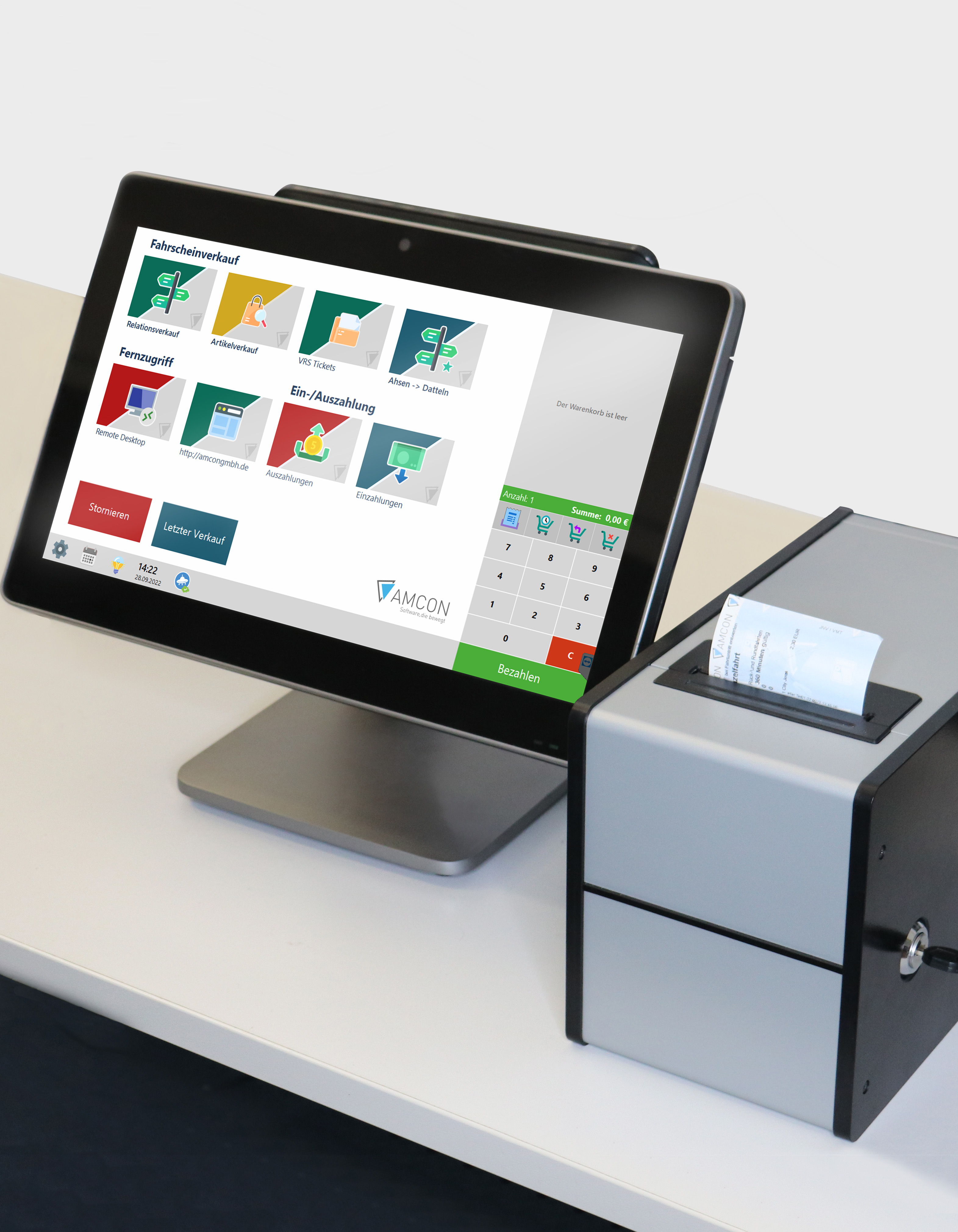 AMCON.POS auf Kasse AMCON.POS auf Kasse